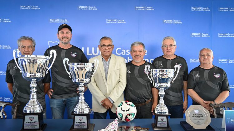 Cumple 30 años el Torneo Argentino de Fútbol de Veteranos y los festeja en San Luis