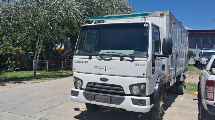 La Provincia recuperó el móvil de Salud que fue dañado por una tormenta