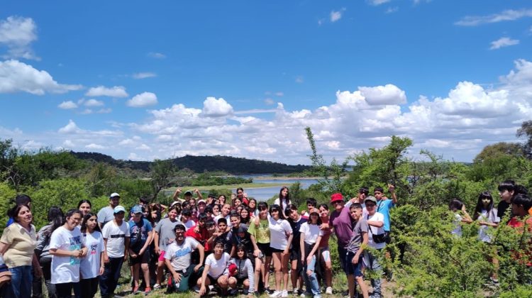 Estudiantes de La Toma liberaron ocho aves en la Reserva Florofaunística de La Florida