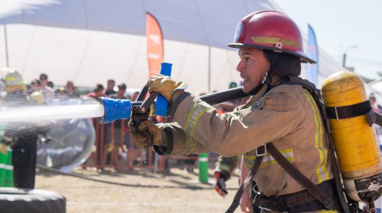 Se disputó el primer Desafío de Habilidades Bomberiles 2024 ‘Operación Cielo Rojo’