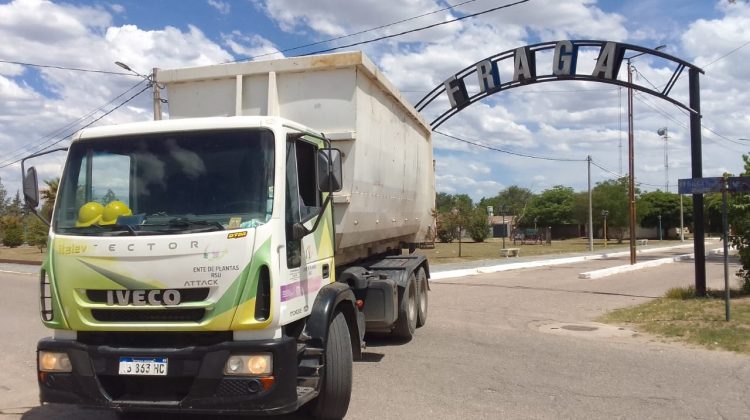 La localidad de Fraga completó su descacharrado