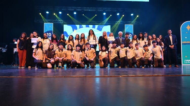 Los Intercolegiales Culturales tuvieron su gran cierre en el Cine Teatro San Luis