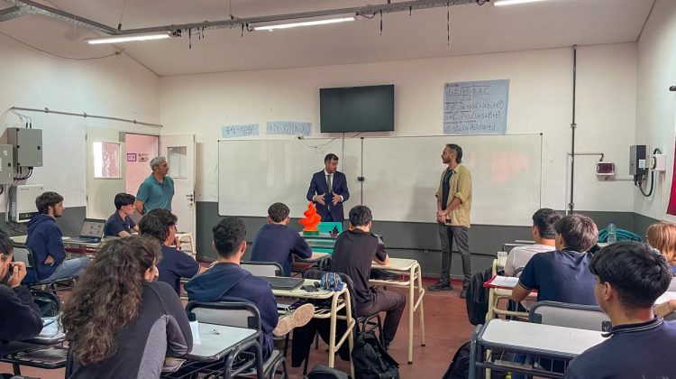 Estudiantes de Juana Koslay presentaron un estudio de impacto ambiental