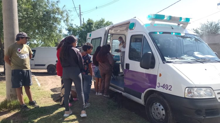 El ministerio de Salud realizó un operativo sanitario en Villa Mercedes