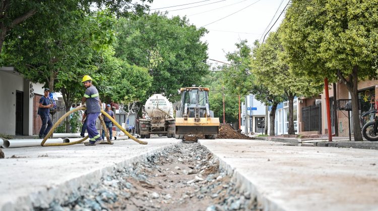 Recambio de red cloacal: una obra que mejora la calidad de vida de los vecinos