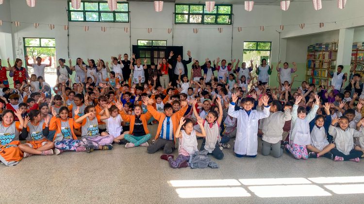 Presentaron la charla ‘Un vistazo a la discapacidad’ en una escuela de Nueva Galia