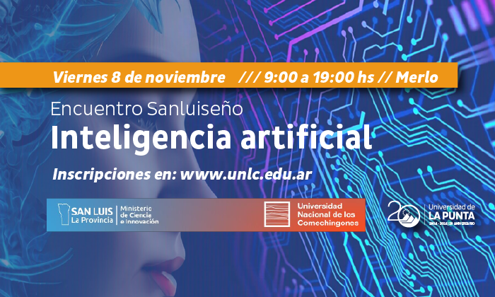 Docentes de la ULP expondrán en el 1º Encuentro sobre Inteligencia Artificial 