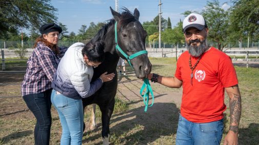 El Centro de Equinoterapia abrió sus puertas para celebrar el Día de la Tradición