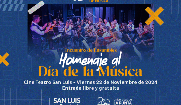 La Escuela de Música ULP se presenta en el Cine Teatro San Luis