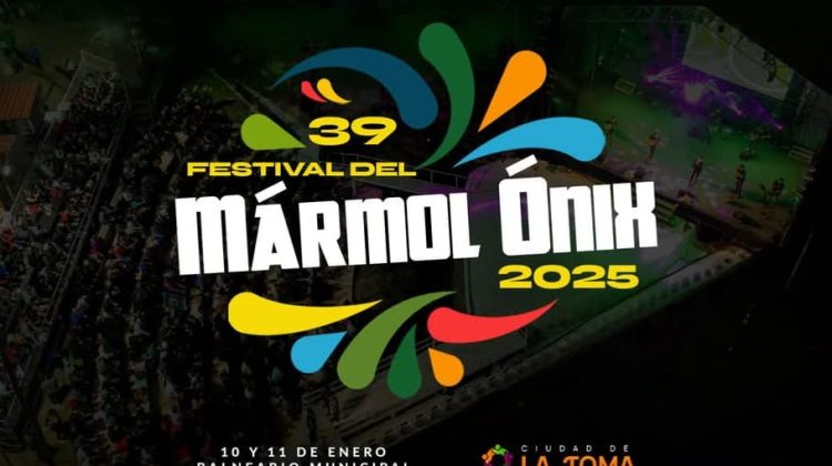 La Toma ultima detalles para el 39º Festival Nacional del Mármol Ónix