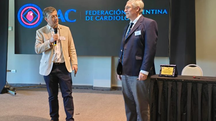 El presidente del Hospital ‘Dr. Ramón Carrillo’ asistió a un importante encuentro de cardiología