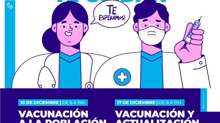 Campaña de vacunación en el Hospital Central ‘Dr. Ramón Carrillo’