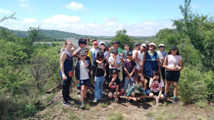 Estudiantes de Villa Mercedes visitaron la reserva floro faunística La Florida