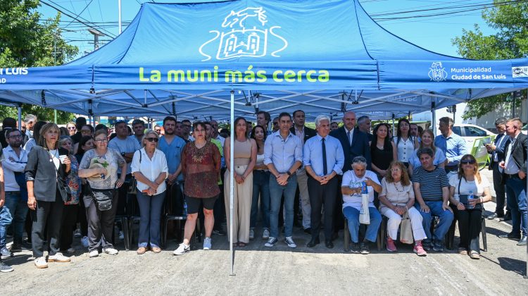 ‘Mejorando tu cuadra’ llegó a la barriada de ‘El Bajo’ de la capital sanluiseña