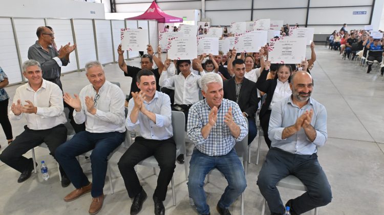 La sede de la UPrO en San Martín fue escenario del egreso de más de 20 estudiantes