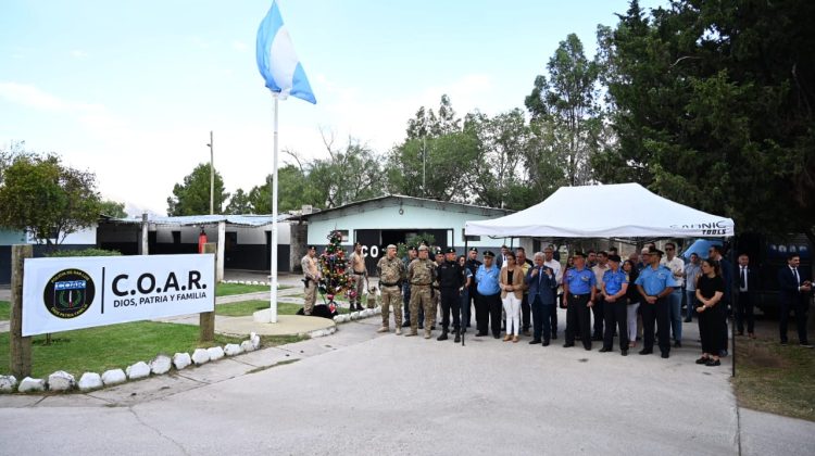 El Gobernador visitó las mejoras en el predio del COAR