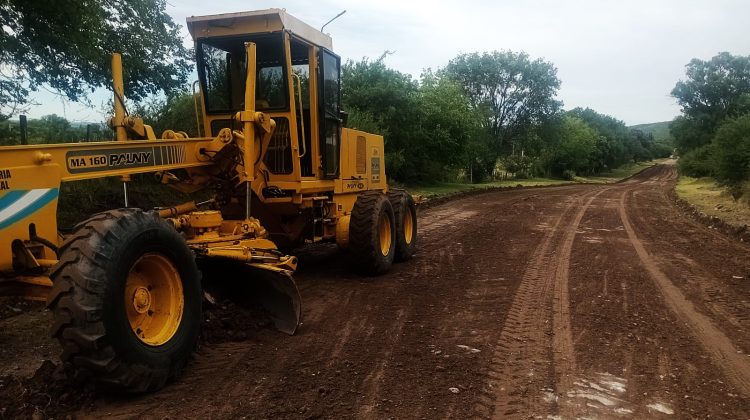 Vialidad Provincial realizó refacciones en la ruta 3 del Alto y en la 18 de Potrero de los Funes