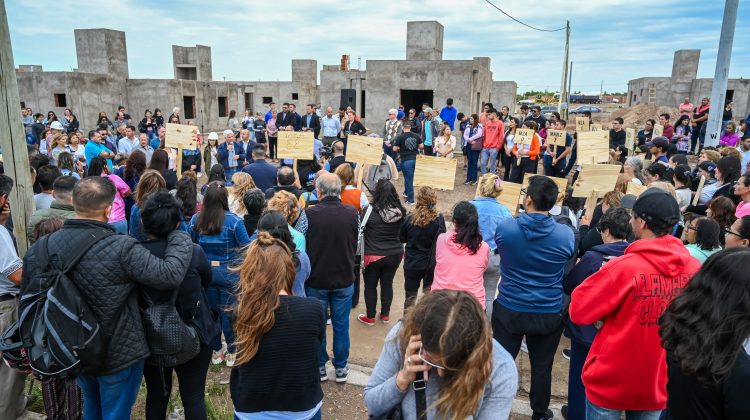 ‘Honrando la palabra empeñada’: un nuevo barrio asoma al sur de la capital de San Luis