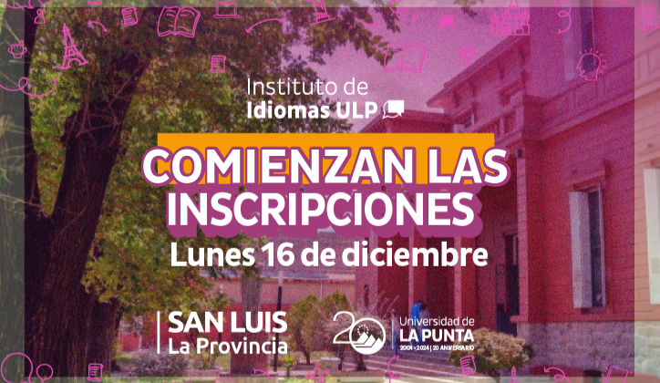 El Instituto de Idiomas abre las inscripciones para los cursos virtuales 2025