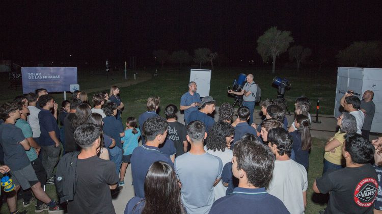 Los martes y jueves podrá verse la alineación de planetas desde el Parque Astronómico