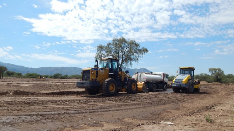 Avanzan los movimientos de suelo para las nuevas viviendas en La Punta