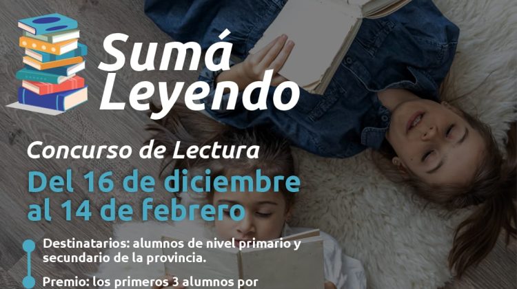 Más de 1600 chicos participan del concurso ‘Sumá Leyendo’ 