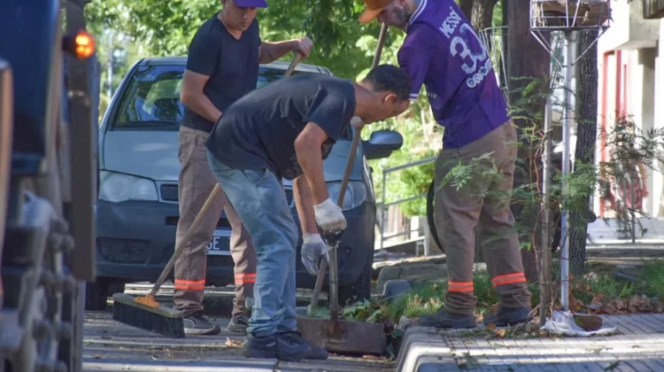 Tras la tormenta, continúan las tareas de limpieza en Villa Mercedes