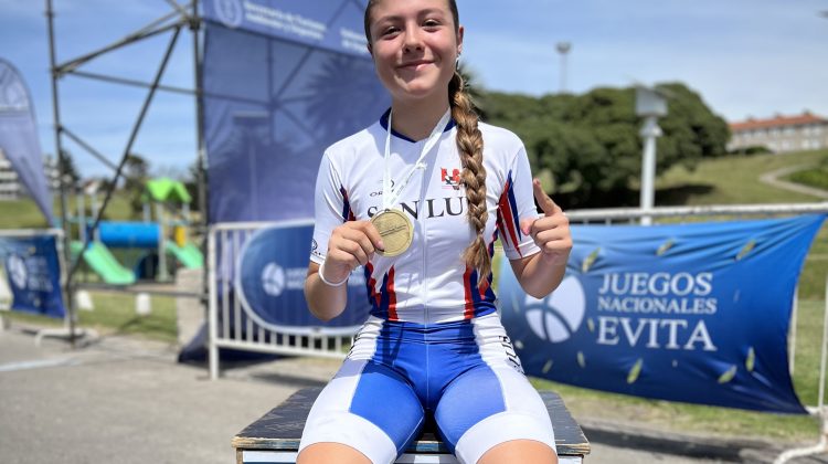 La ciclista María Paz Peralta fue convocada a un campus de entrenamiento en el ENARD