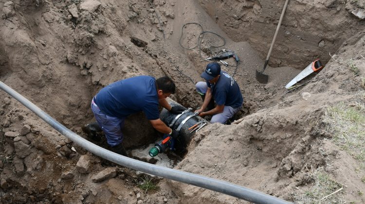 Está interrumpido el acueducto Cámara 35 – La Punta por tareas de reparación