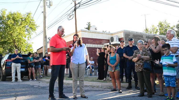 Los vecinos del B° Pueblo Nuevo ya cuentan con el sistema de Alarma Ciudadana