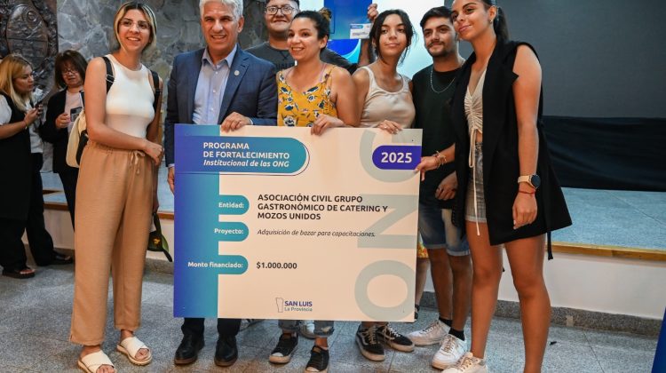 Más ONG recibieron financiamiento para sus proyectos sociales