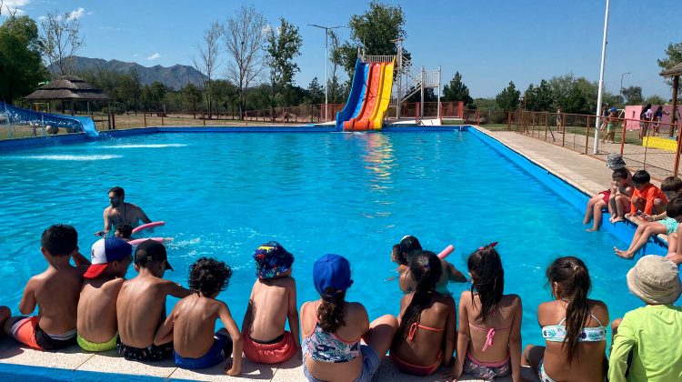 La colonia de verano adaptado recibió a la secretaría de Personas con Discapacidad