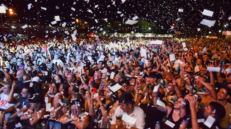 Unas 32 mil personas vibraron en la 52° Fiesta Nacional Valle del Sol