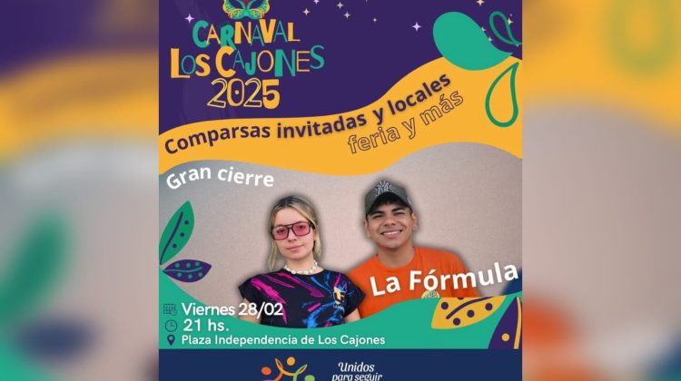 Cuenta regresiva para los Carnavales 2025 de Los Cajones