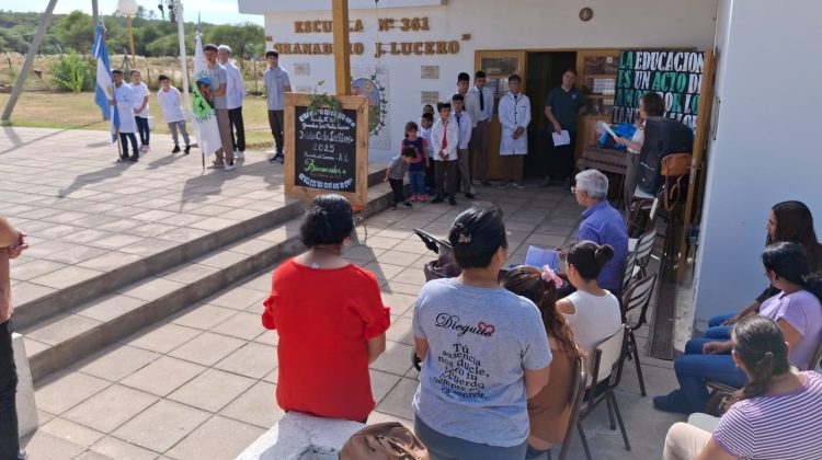 El nuevo ciclo escolar fue todo un acontecimiento en el corazón de las Sierras Centrales