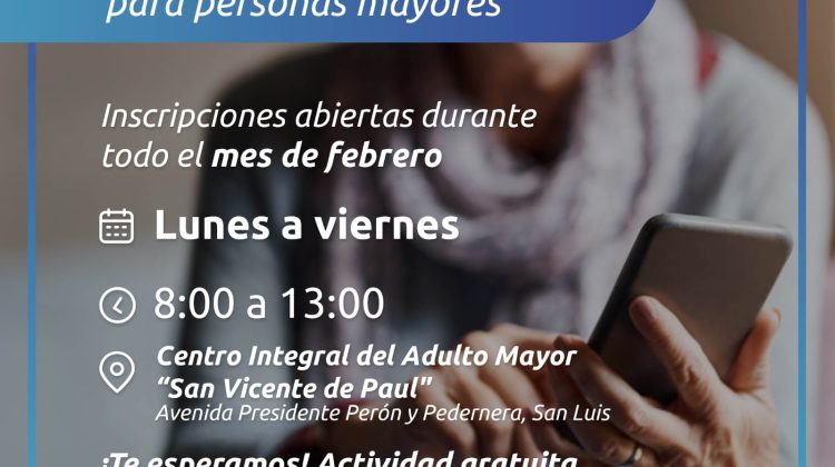 Continúa abierta la inscripción para las nuevas actividades dirigidas a personas mayores