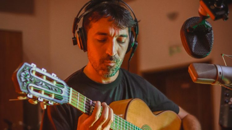 Sergio Zabala grabó en la Casa de la Música 