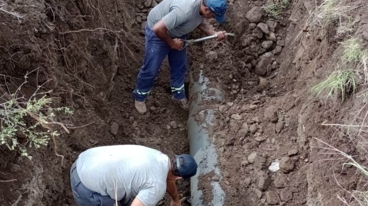 El acueducto Productivo Belgrano se encuentra interrumpido