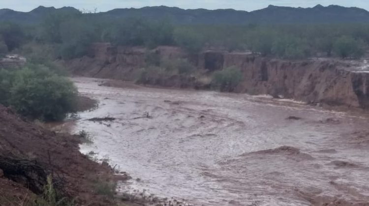 Cerraron temporalmente el Parque Nacional Sierra de Las Quijadas por las intensas precipitaciones