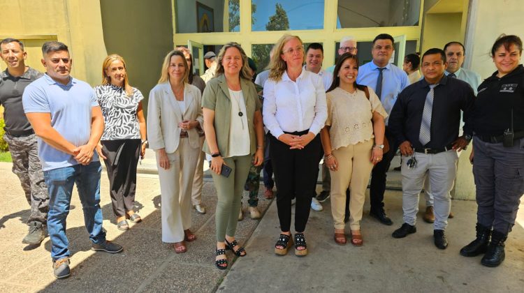 Autoridades del Servicio Penitenciario de San Luis visitaron el Complejo Carcelario de Bouwer