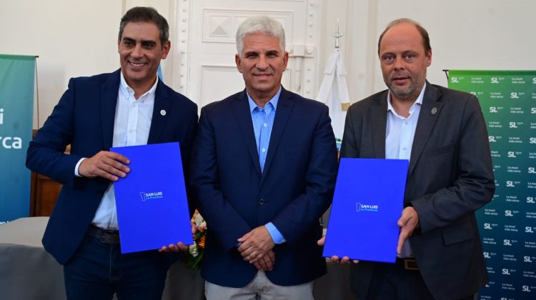 San Luis capital se sumó a la segunda edición del acuerdo ‘Construyendo con Tu Pueblo’