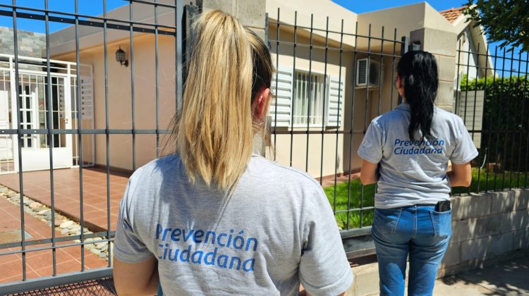 Instalan el sistema de Alarma Ciudadana en el barrio La Ribera de Villa Mercedes