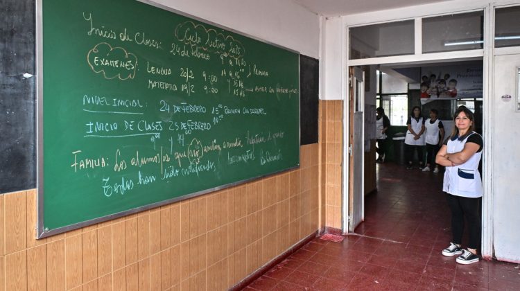 Las escuelas de la provincia abren sus puertas para un nuevo año de aprendizajes