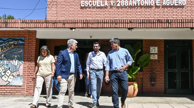 La Escuela N°288 ‘Antonio Esteban Agüero’ proyecta nuevas obras para recibir a más estudiantes