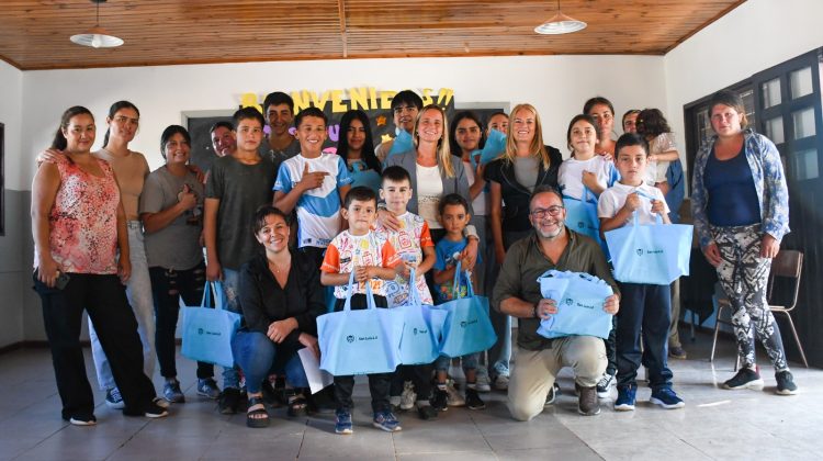 En Naranjo Esquino no veían la hora de volver a las aulas