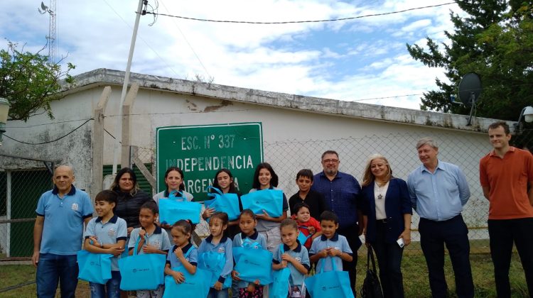 Doce estudiantes del paraje Las Barrancas iniciaron su año escolar 2025