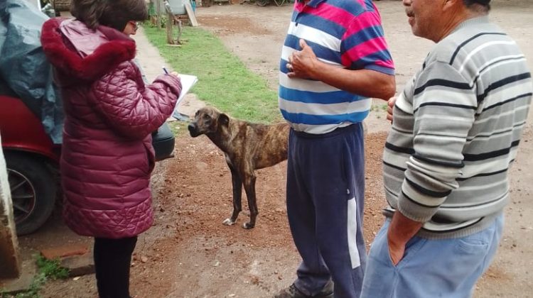 El Gobierno brinda asistencia a los vecinos afectados por las fuertes lluvias