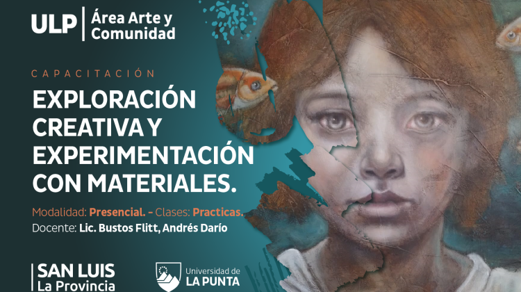 Abrieron las inscripciones para el taller ‘Exploración creativa y experimentación con materiales’