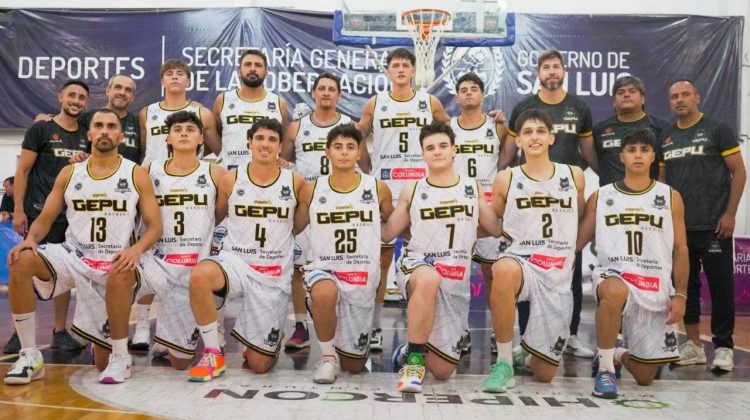 GEPU debutará el sábado como local en la Liga Federal de Básquet