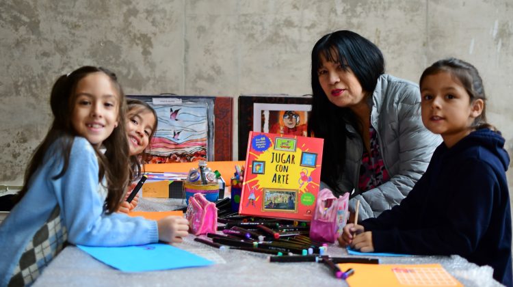 Comenzó el ‘taller arte para las infancias’ en el Muhsal